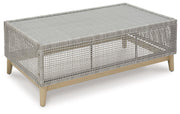 Seton Creek - Rectangular Cocktail Table - Gray