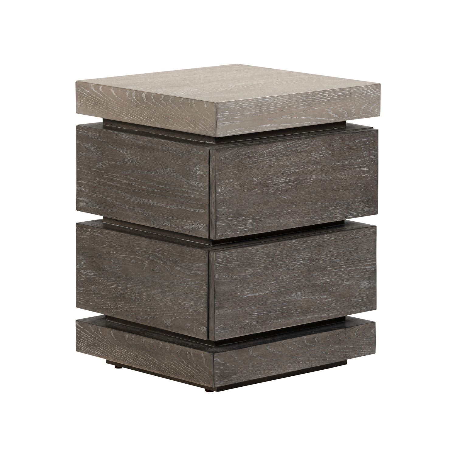 Piedmont - Chairside Table - Charcoal / Ash