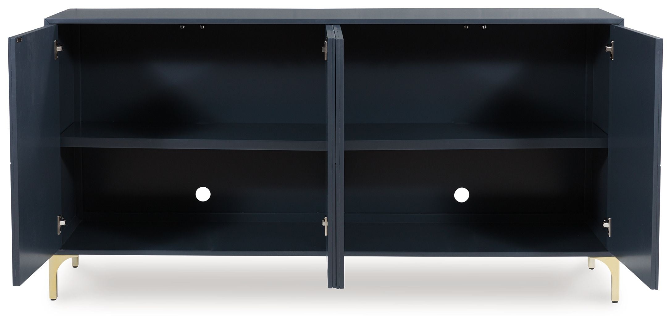 Loirwick - Accent Cabinet - Dark Blue