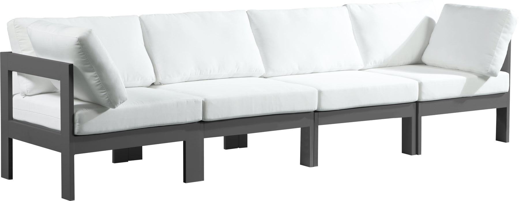 Nizuc - Outdoor Patio Modular Sofa - Metal