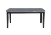 D8685 - Dining Table - Dark Gray / Black