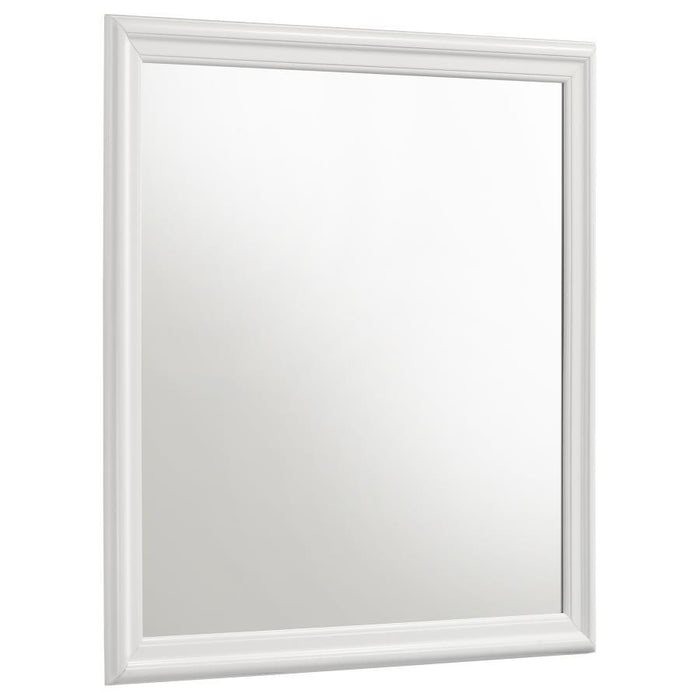 Louis - Philippe Dresser Mirror - White