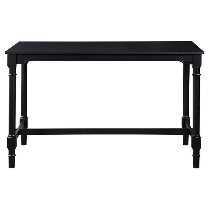 Martina - 5 Piece Rectangular Counter Height Dining Set - Black