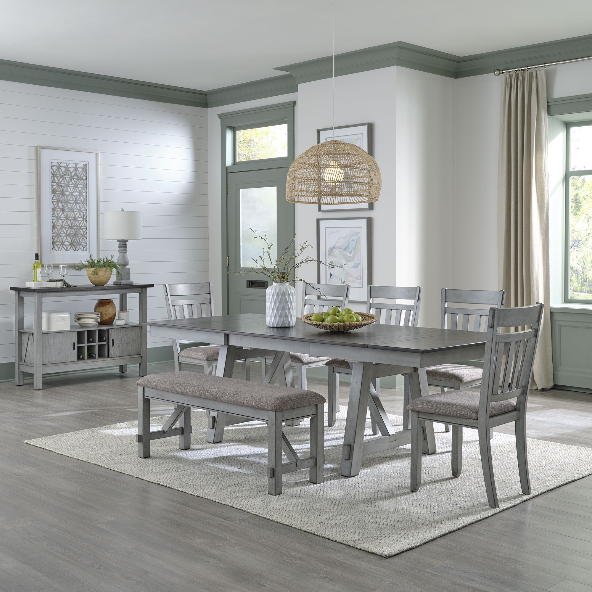 Newport - Trestle Table Set