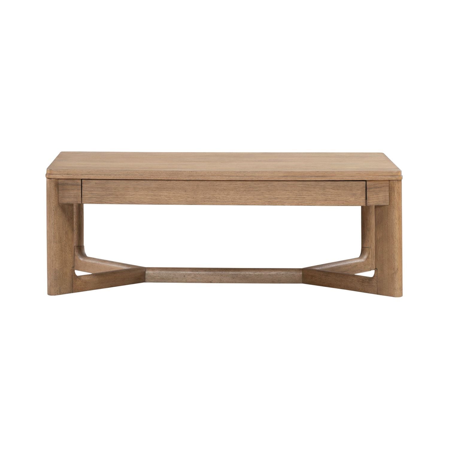 Ballentine - Rectangular Cocktail Table - Brown