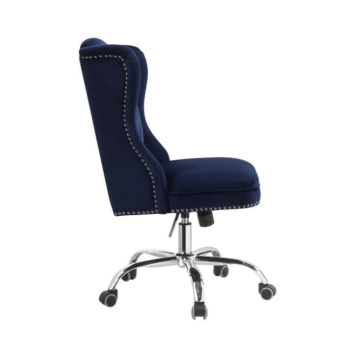 Jamesia - Office Chair - Midnight Blue Velvet