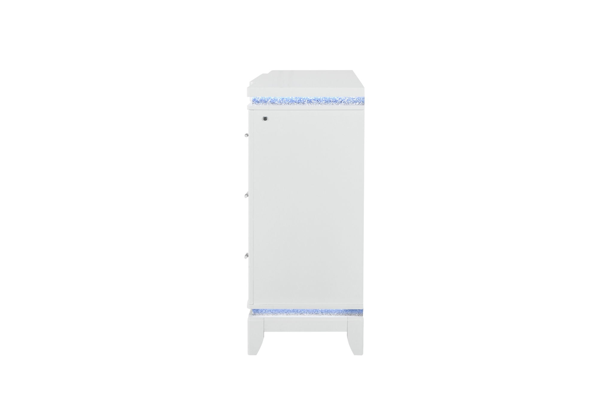 Alina - Dresser With LED - White