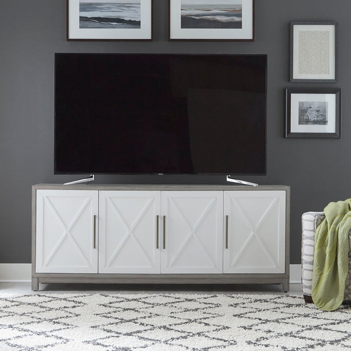 Palmetto Heights - 78" TV Console - White