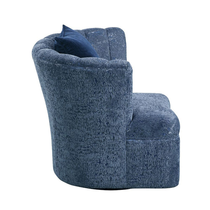 Kaffir - Chair - Blue Fabric