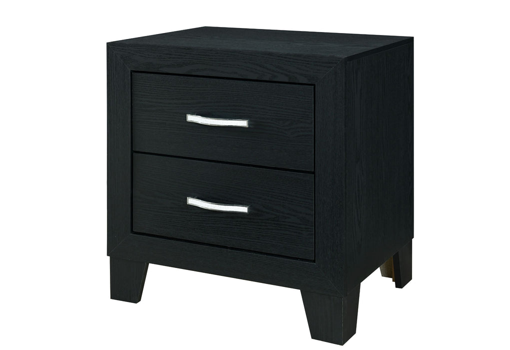 Reid - Nightstand - Black