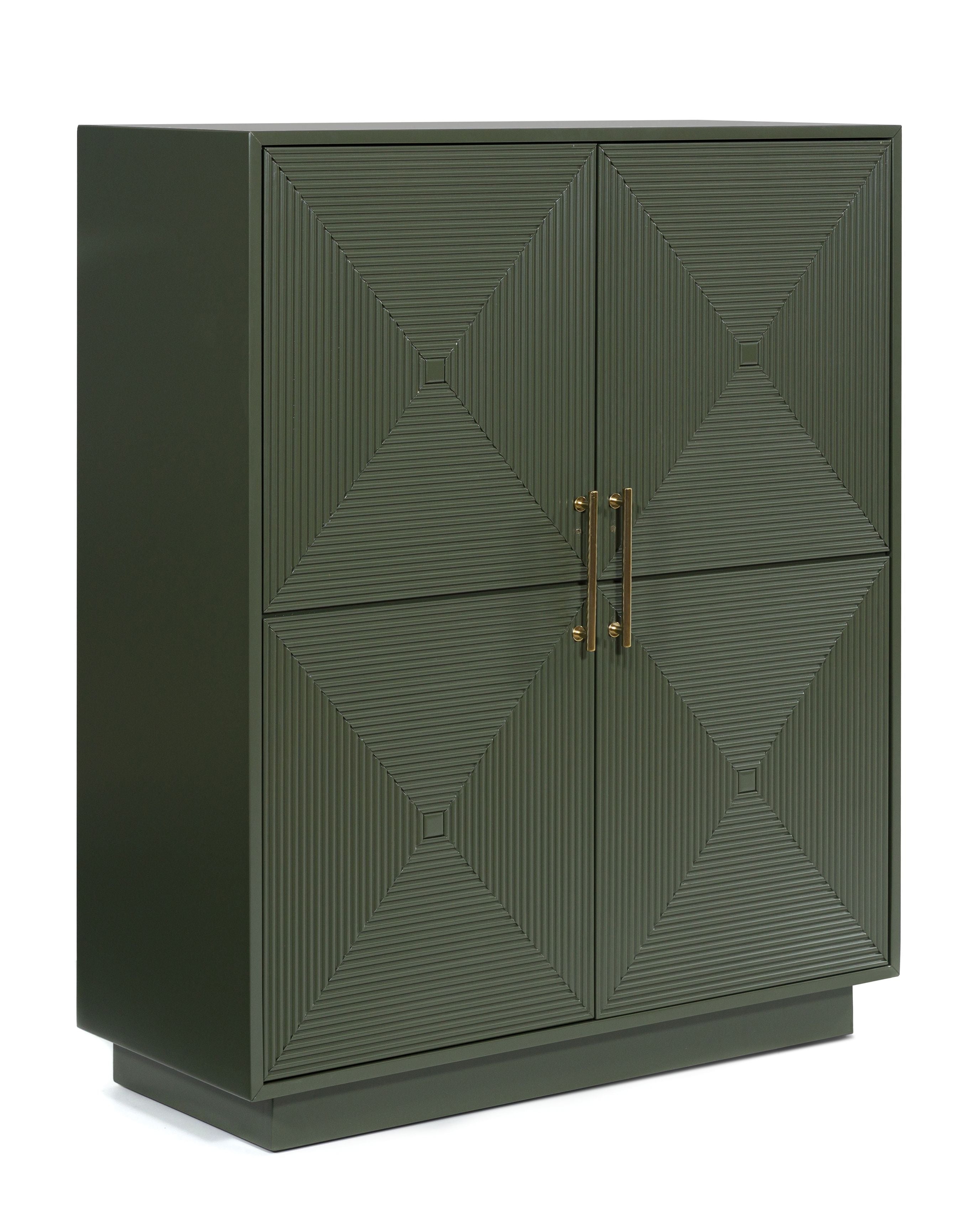 Geirwood - Accent Cabinet - Dark Green