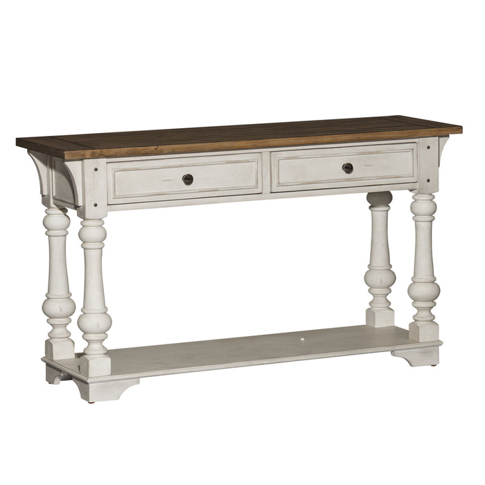 Morgan Creek - Sofa Table - White