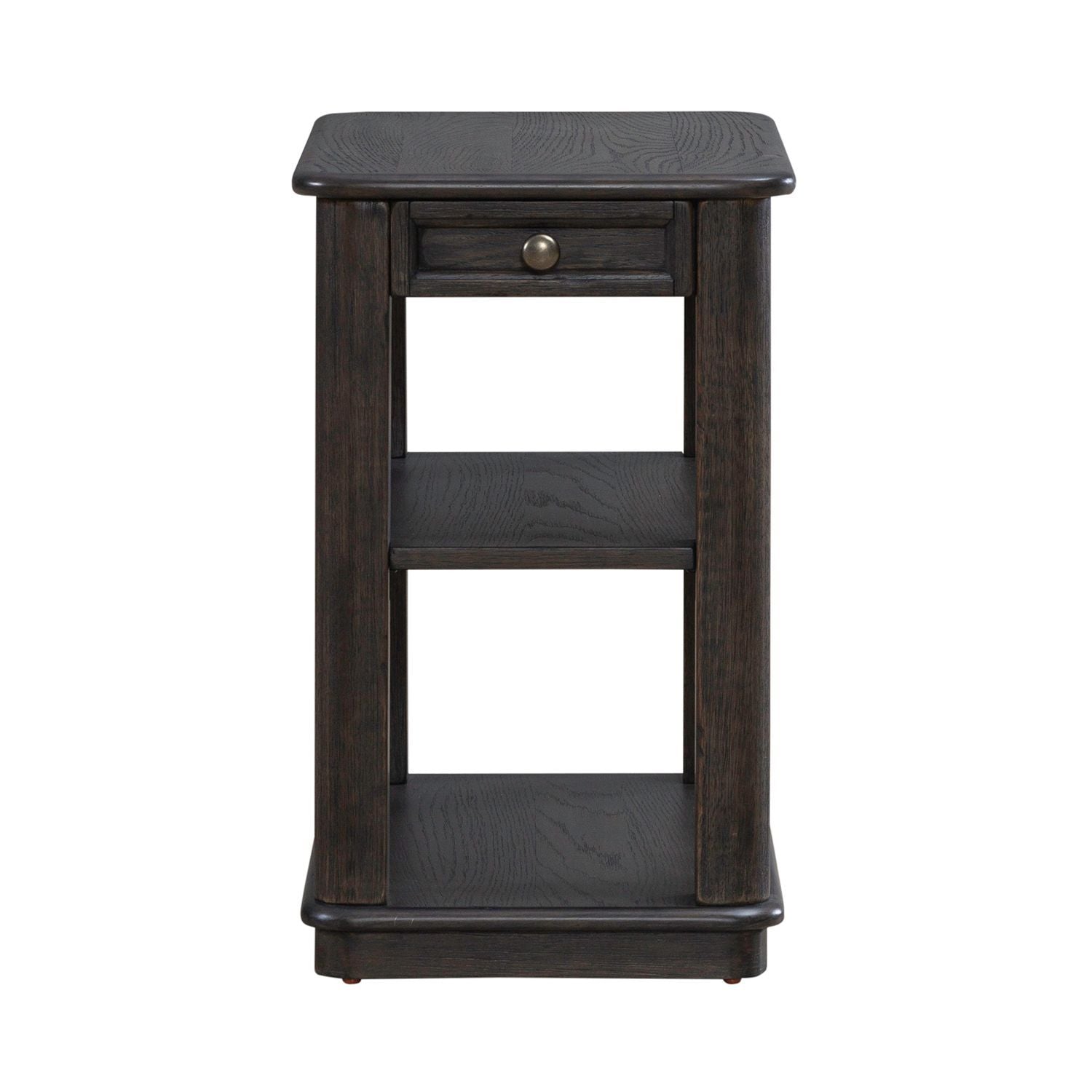 Wallace - Chair Side Table - Brown