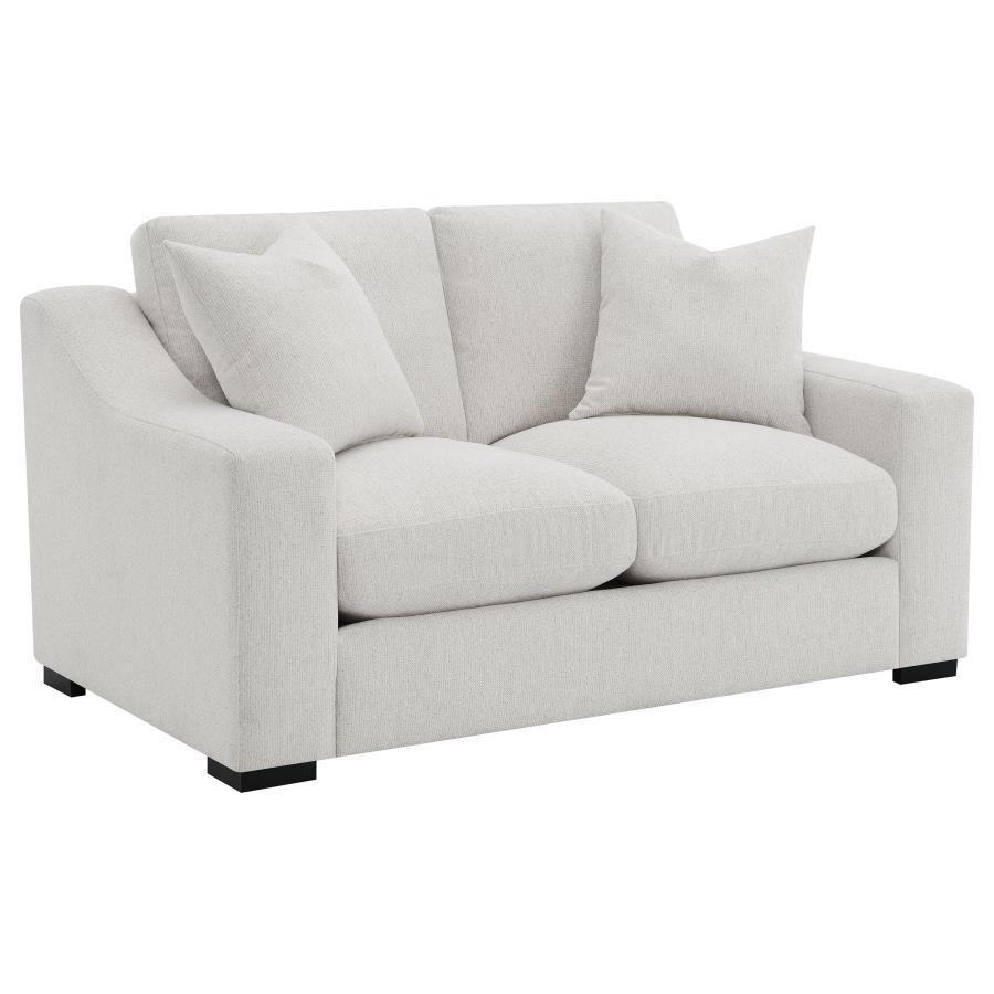 Ashlyn - Upholstered Track Arm Sofa Set