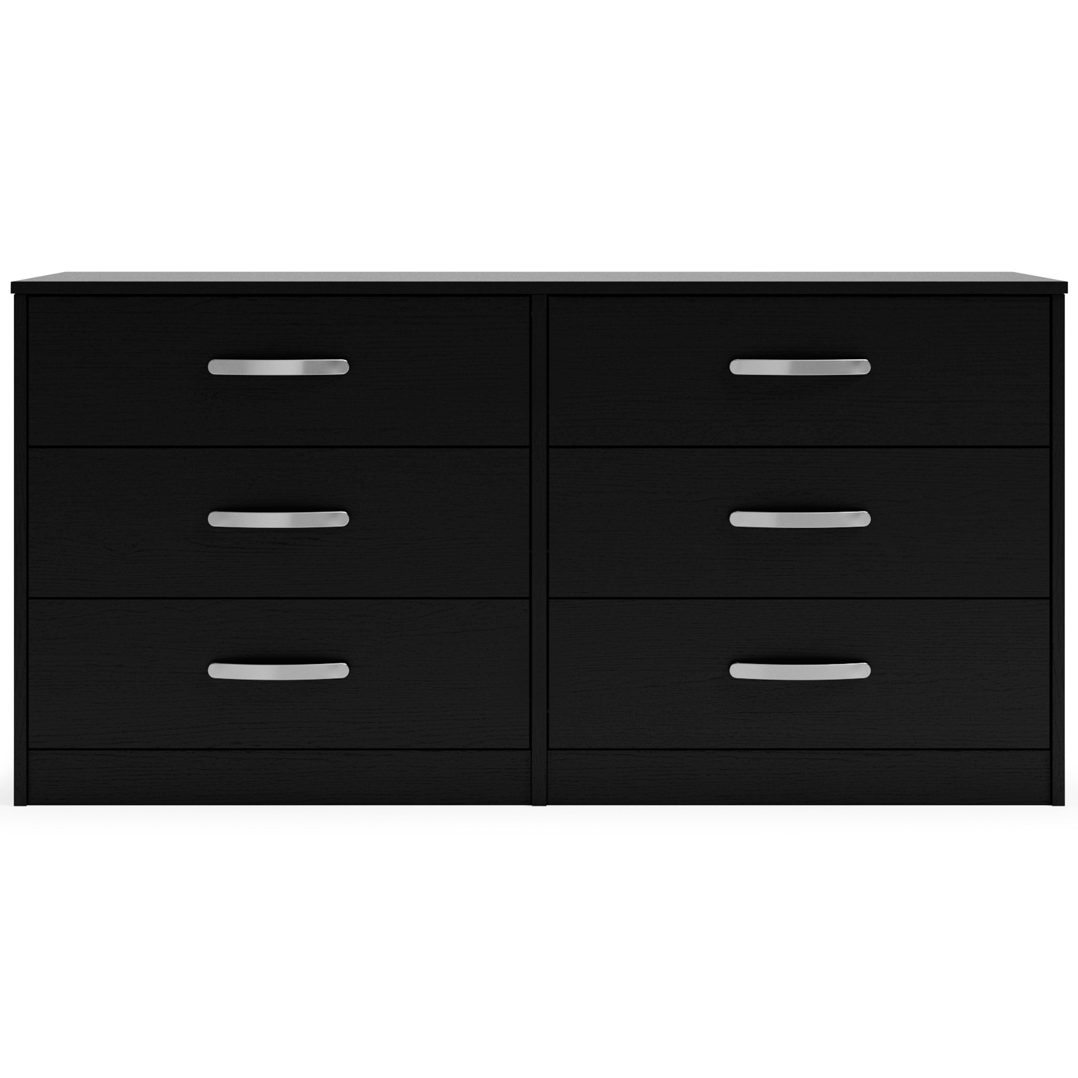 Finch - Six Drawer Dresser - 29'' Height - Black