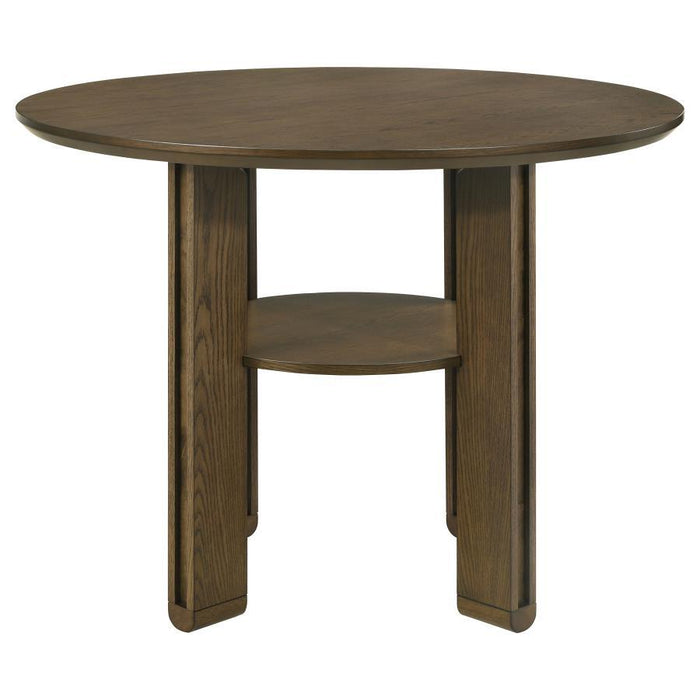 Ottowa - 47" Round Counter Height Dining Table - Brown