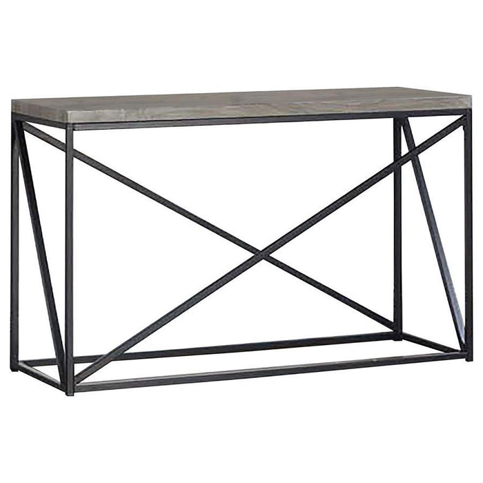 Birdie - Rectangular Entryway Console Table - Sonoma Gray