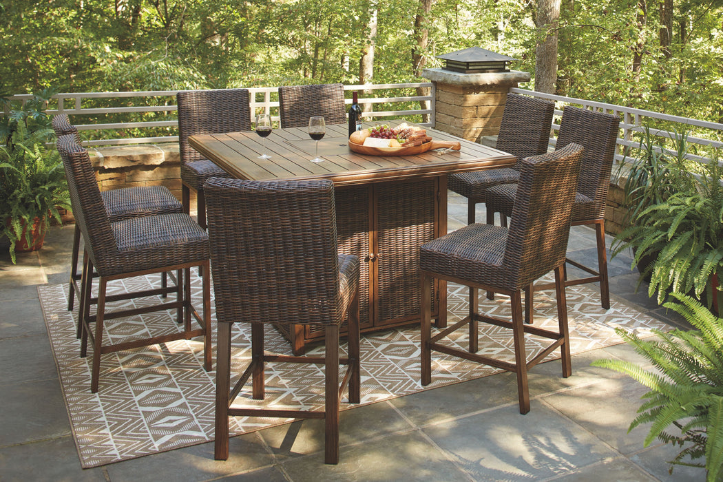 Paradise Trail - Outdoor Fire Pit Table Set