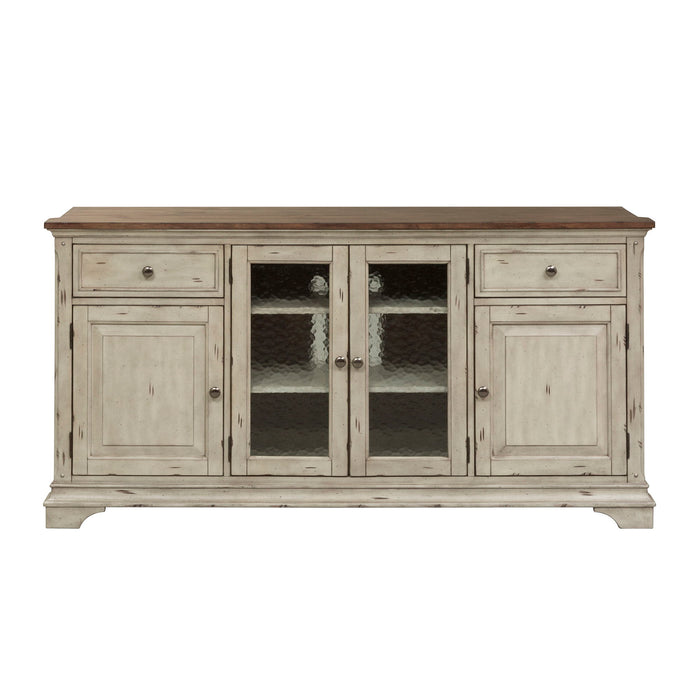 Morgan Creek - Entertainment TV Stand - White