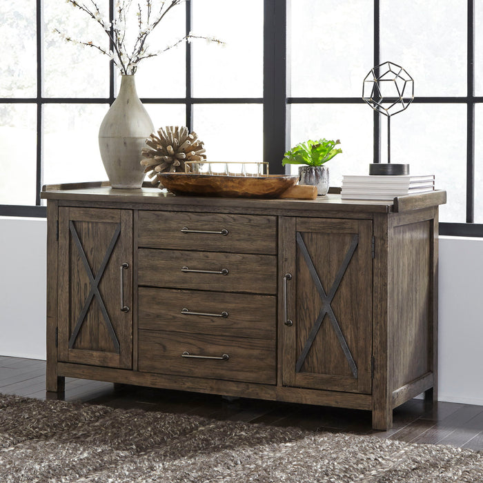 Sonoma Road - Small Credenza - Light Brown