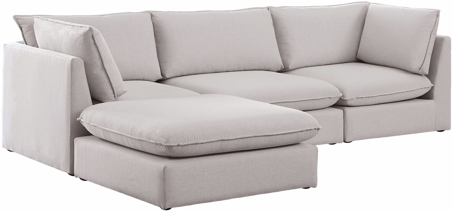 Mackenzie - Modular Sectional 4 Piece - Beige