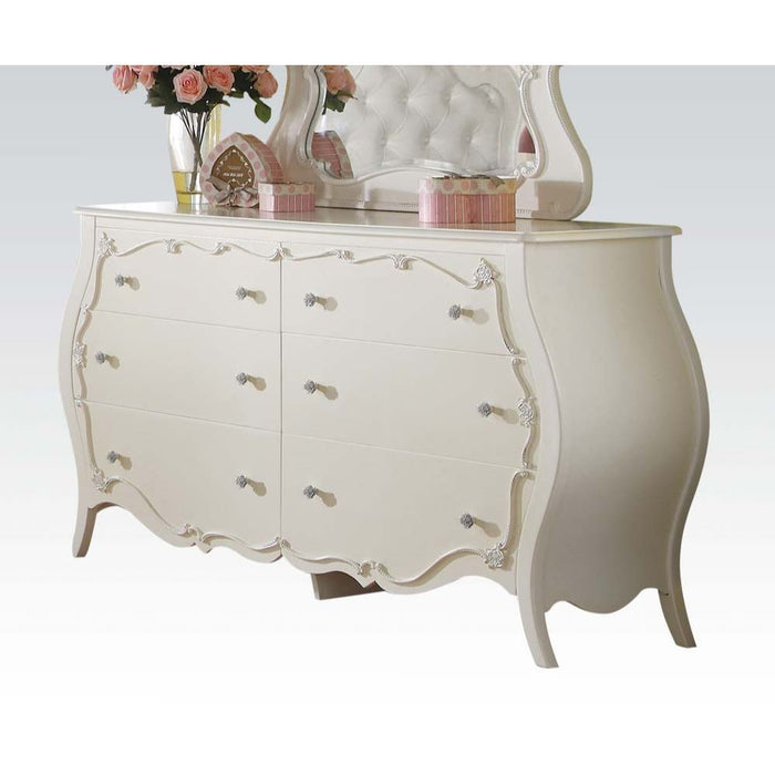 Edalene - Dresser - Pearl White