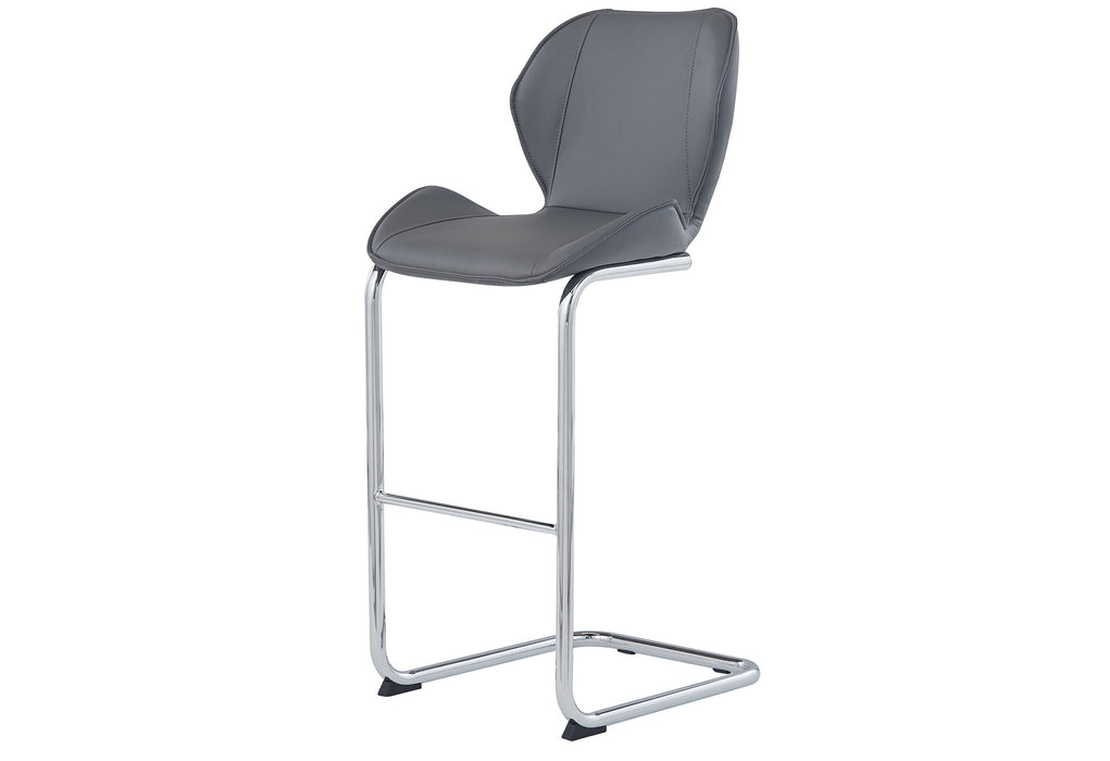 D1446 - Bar Stool - Gray