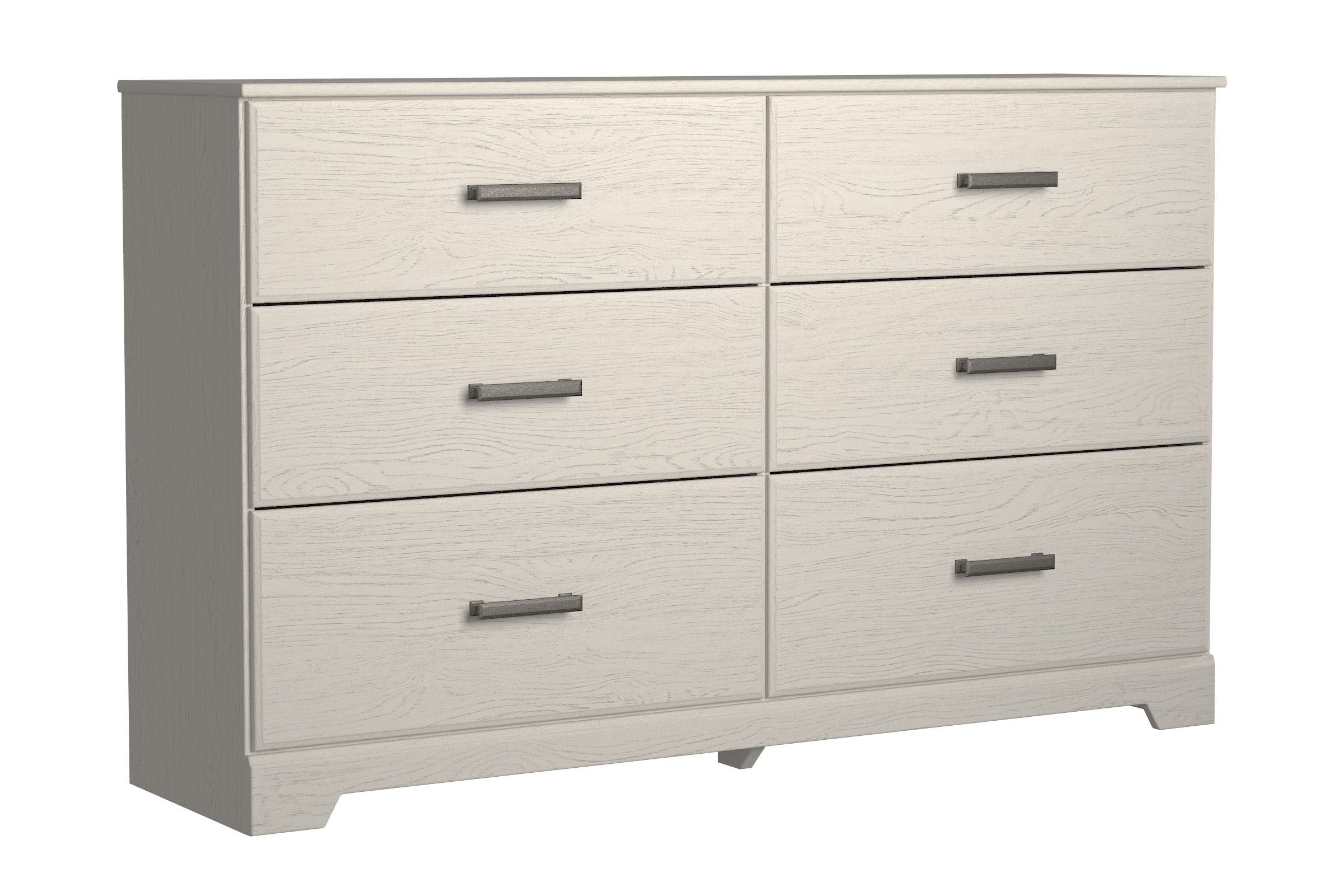 Stelsie - Six Drawer Dresser - White