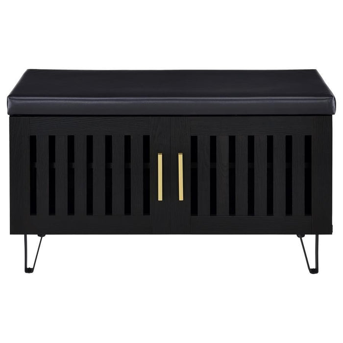 Brixton - 2-Door Padded Entryway Shoe Storage Bench