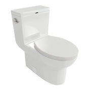 1 Piece Toilet & Soft Closing Seat - White