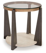 Frazwa - Round End Table - Multi