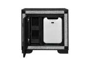 Soleil - Nightstand With Cooler And Speaker - Charcoal