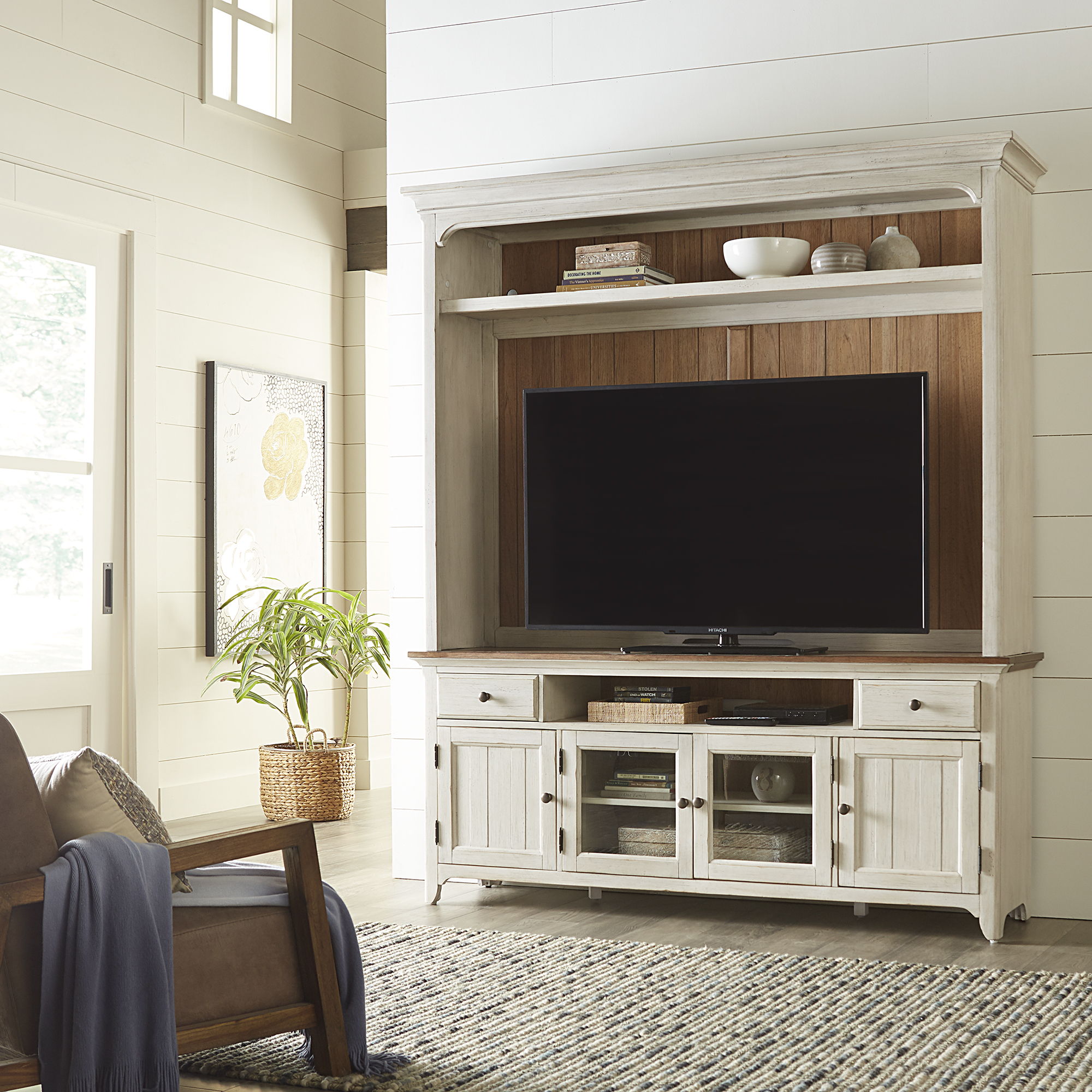 Farmhouse Reimagined - Entertainment Center