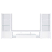 Jude - 3 Piece TV Entertainment Center - White High Gloss