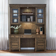 Carolina Park - Credenza & Hutch - Brown
