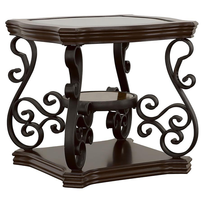 Laney - Glass Top Coffee And End Table Set