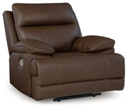 Vonryan - Power Recliner / Adj Headrest - Tobacco