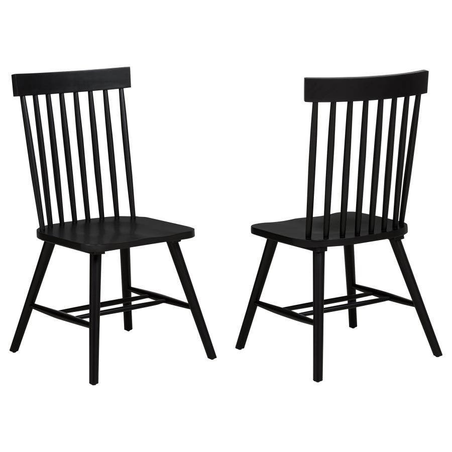 Andrews - Windsor Spindle Back Dining Side Chair (Set of 2)
