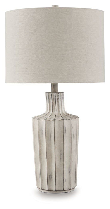 Imre - Distressed Brown - Poly Table Lamp