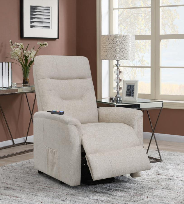 Henrietta - Upholstered Power Lift Massage Chair