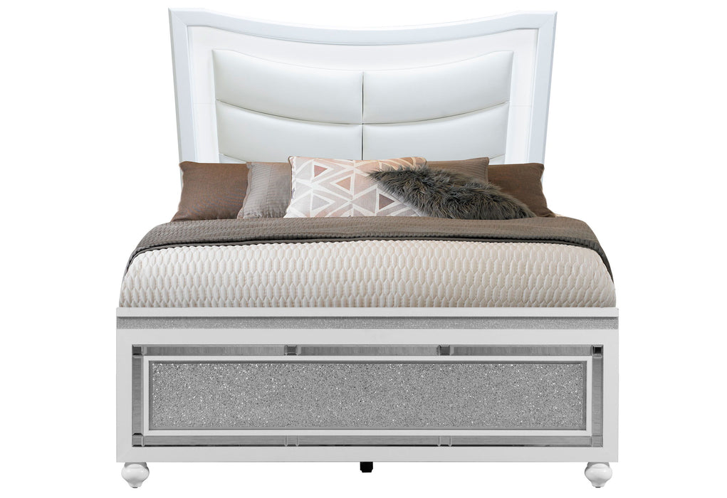 Collete - 5 Piece Full Bedroom Set - White