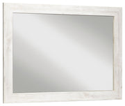 Paxberry - Bedroom Accent Mirror - Whitewash