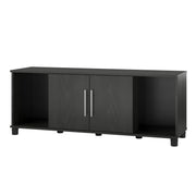 Systembuild Evolution Camberly - Shoe Storage Bench - Black Brown