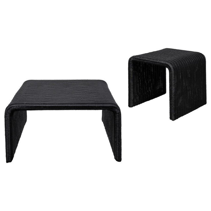 Cahya - Rattan Coffee And End Table Set