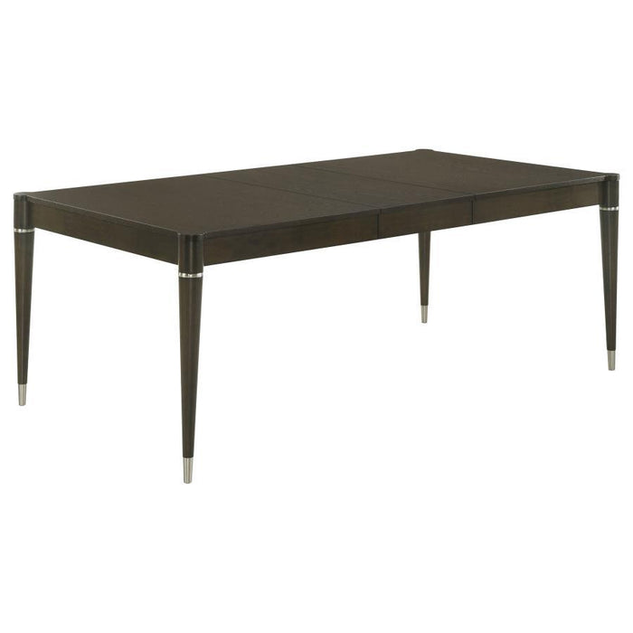 Reseda - 81" Extension Leaf Dining Table - Ash Brown