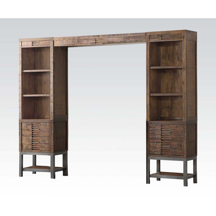 Andria - Entertainment Center - Reclaimed Oak