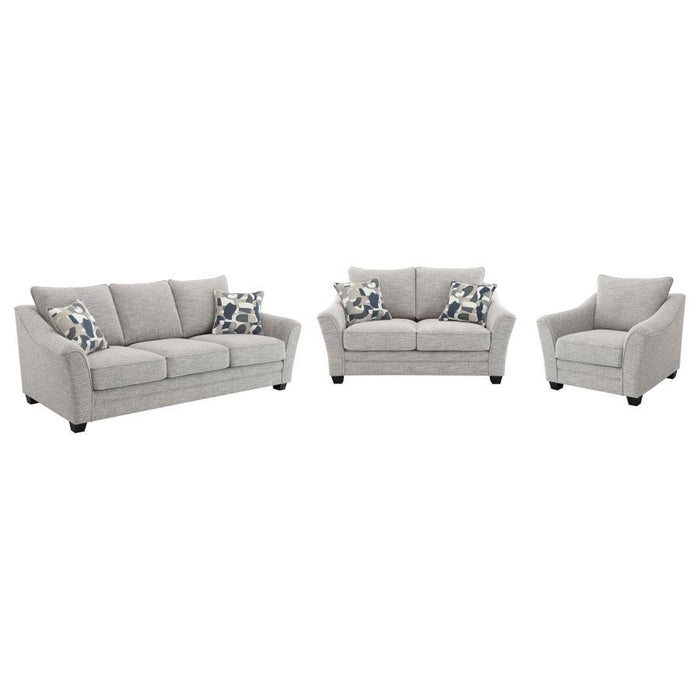 Tomkins - Boucle Upholstered Sofa Set