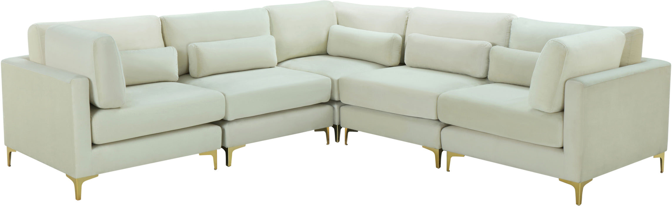 Julia - Modular Sectional - Cream - Fabric