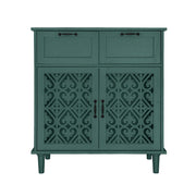 2 Door 2 Drawer Elegant Cabinet