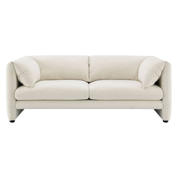 Jaeda - Loveseat - Beige Linen